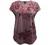 LEEBE Women and Plus Size Dolman Short Sleeve Print Top (Small-5X)