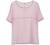 Soojun Women's Cotton Linen Round Collar Boxy Top Patchwork Blouses