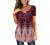 Plus Size Womens Tunic Tops To Wear With Leggings Summer Short Sleeve