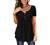 Plus Size Womens Tunic Tops To Wear With Leggings Summer Short Sleeve