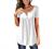 Plus Size Womens Tunic Tops To Wear With Leggings Summer Short Sleeve