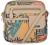 MultiSac Womens Multisac North South Mini Zip Around Crossbody Bag
