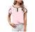 Womens Tops Casual Lace Trim Petal Sleeve Blouse Summer Loose Shirt V Neck Tunic Top Floral Print Blouse for Women