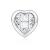 Heart Initial Stud Earrings for Girls, 925 Sterling Silver Studs Hypoallergenic Earrings CZ Heart Initial Earrings 14K Gold Plated Earrings for Teen Girls Jewelry for Kids Earrings for Little Girls