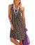 Jouica Women's Casual Summer Tank Sleeveless Knee Length Pleated Sun Dresses with Pockets
