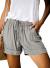 Womens Comfy Drawstring Casual Elastic Waist Pocketed Loose Fit Shorts (S-3XL)