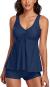 Modest Tankini Swimsuits for Women Two Piece Bathing Suits Floral Print Tank Top with Boyshorts Tummy Control Swimming Suits