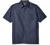 Van Heusen Men's Air Short Sleeve Button Down Poly Rayon Grid Shirt