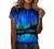 Womens Button Down Shirts Tops Casual Striped V Neck Loose Summer Tee Short Sleeve Work Business Blouses with Pockets