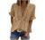 Womens V Neck Lace Short Sleeve Tops Ruffle Swiss Dot Blouses Shirts Cute Pom Pom Pleated Tunic Summer Tops