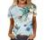 Womens Summer Tops Short Sleeve Fashion Casual Trendy Printed Tshirts Crew Neck Tee Shirt Cute T Shirts Ladies Blouses