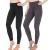 Lucky Chico High Waisted Yoga Pants Set for Women with Convenient Pocket, Workout Leggings with Tummy Control for Running