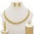 LIZUAN6868 Fine Jewelry Bridal Dubai Gold Jewelery Set Crystal Necklace Bracelet Nigerian Wedding Party Women Fashion Jewellery Sets