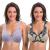 Curve Muse Women's Minimizer Unlined Underwire Bra with Lace Embroidery-2 Pack