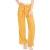 Ambiance Apparel Women's Juniors Wide Leg Spring Linen Pants