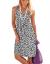 Jouica Women's Casual Summer Tank Sleeveless Knee Length Pleated Sun Dresses with Pockets