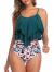 Zando Swimsuits for Women Two Piece Bathing Suits Sporty Tankini Top with Panty Swimsuit Bathing Suit Swimwear for Women