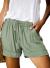 CILKOO Womens Comfy Drawstring Casual Elastic Waist Pocketed Shorts(S-3XL)