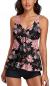 Modest Tankini Swimsuits for Women Two Piece Bathing Suits Floral Print Tank Top with Boyshorts Tummy Control Swimming Suits