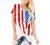 SAMPEEL Womens Tops Casual Summer T Shirts Twist Knot Tunic Tops