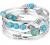 BULINLIN Layered Wrap Bangle Turquoise Bracelet - Bead Bracelet with Natural Agate Stone, Gifts for Women