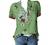 Womens Plus Size Tops Vintage Floral Short Sleeve Button Down T Shirts Summer Casual Loose Henley Flowy Blouse Tshirts