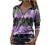 Smooto Tunic Blouse Women's Casual Short Sleeve Sexy V-Neck T-Shirt Zipper Off Shoulder Loose Tops