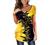 Plus Size Womens Tunic Tops To Wear With Leggings Summer Short Sleeve