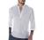 Karlywindow Mens Linen Henley Shirt Long Sleeve Cotton Beach Yoga Loose Fit Henleys Tops