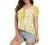 VIISHOW Women's Summer Casual Rolled Cuff Zip Half Placket Chiffon Short Sleeve Top Blouses