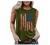 Women's Patriotic Shirt USA Flag Letters Print Sleeveless Tank Top Summer Casual Crewneck 4th of July Graphic Tee Tops