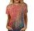Womens Summer Tops Short Sleeve Fashion Casual Trendy Printed Tshirts Crew Neck Tee Shirt Cute T Shirts Ladies Blouses