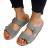 haoricu Sandal Shoes, Women Premium Orthopedic Open Toe Sandals Vintage Anti-Slip Breathable for Summer