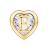 Heart Initial Stud Earrings for Girls, 925 Sterling Silver Studs Hypoallergenic Earrings CZ Heart Initial Earrings 14K Gold Plated Earrings for Teen Girls Jewelry for Kids Earrings for Little Girls