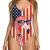 uideazone Women Sexy High Cut One Piece Swimsuit Funny Bathing Suit Monokini Swimwear