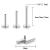ShineYingTi 16g ASTM F136 Labret Titanium Internally Threaded Earring Helix Tragus Cartilage Ear Piercing Body Jewelery
