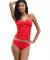 La Blanca Women's Standard Island Goddess Shoulder One Piece Swimsuit