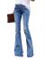 luvamia Women's Ripped Flare Bell Bottom Jeans Pants Retro Wide Leg Denim Pants