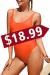 PRETTYGARDEN Women One Piece Swimsuit U Neck Tummy Control Swimwear Slimming Strap Backless Bathing Suit