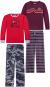 Eddie Bauer Youth Girl's 4 Piece PJ Sleep Set
