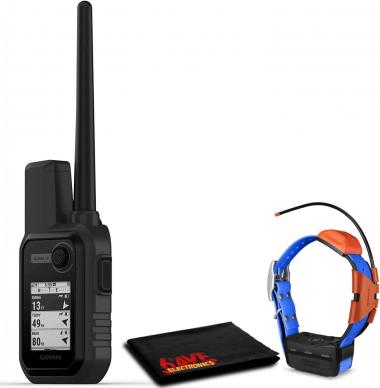 Garmin 010-02290-50 Alpha 10 Handheld Bundle with Garmin T9 GPS Collar and 6Ave Cleaning Cloth