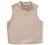 SOLY HUX Women's Casual Mock Neck Sleeveless Ribbed Knit Crop Tank Top