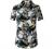 SSLR Womens Hawaiian Shirt Floral Blouses Short Sleeve Button Down Shirts for Women