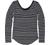 Ann Taylor LOFT Women's Long Sleeve Double-Scoop Neck Tee