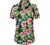 SSLR Womens Hawaiian Shirt Floral Blouses Short Sleeve Button Down Shirts for Women
