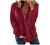 Women’s Casual Long Sleeve Lapel Zipper Striped Sweatshirt Color Block Drawstring Loose T Shirts Pullover Workout Tops