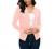 Urban CoCo Women's Long Sleeve Crew Neck Button Down Knit Cardigan Sweater