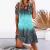 Summer Spring Dresses for Women 2022 Strappy Cold Shoulder Boho Tshirt Dress Trendy Hollow Loose Short Sleeve Dresses