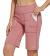ChinFun Women's 10" High Waist Yoga Shorts Athletic Workout Running Lounge Bermuda Shorts with Pockets