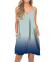 BEUFRI Women's Summer Spaghetti Strap Casual Swing Tank Beach Cover Up Dress with Pockets